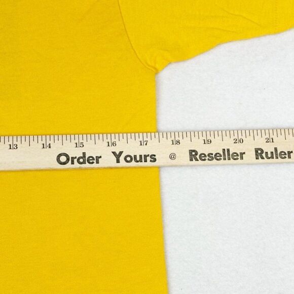 Vintage Gulf Shores Alabama T-Shirt Party Naked Yellow Medium Single Stitch - Picture 7 of 8